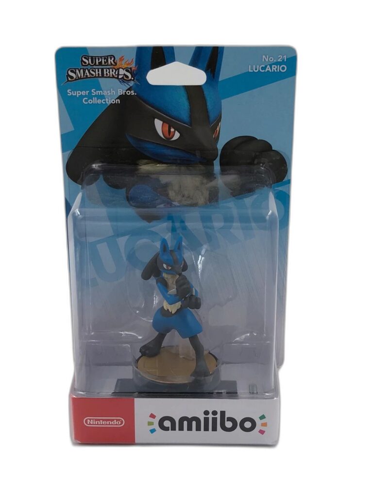 figurine amiibo lucario - 1