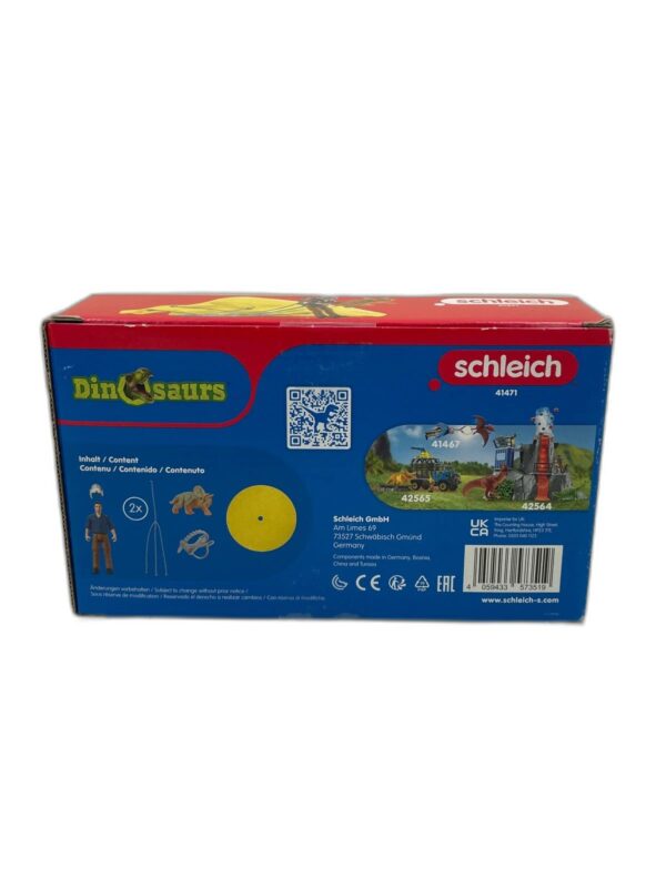 schleich dinosaurs parachute - 2