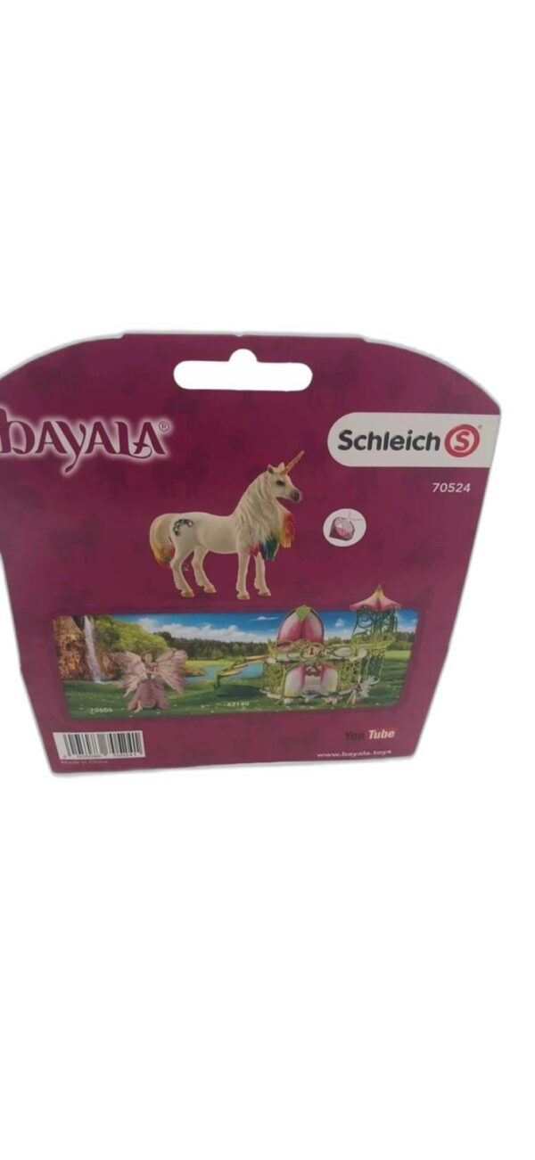 figurine licorne multicolore - 3