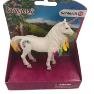 figurine licorne multicolore - 1