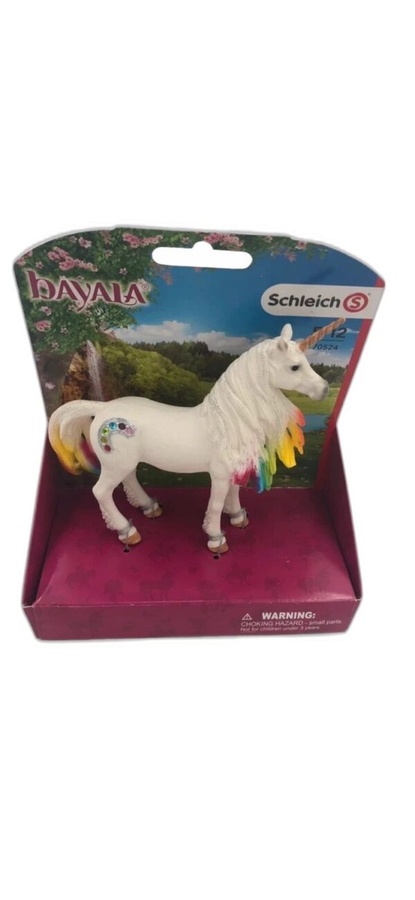 figurine licorne multicolore - 1