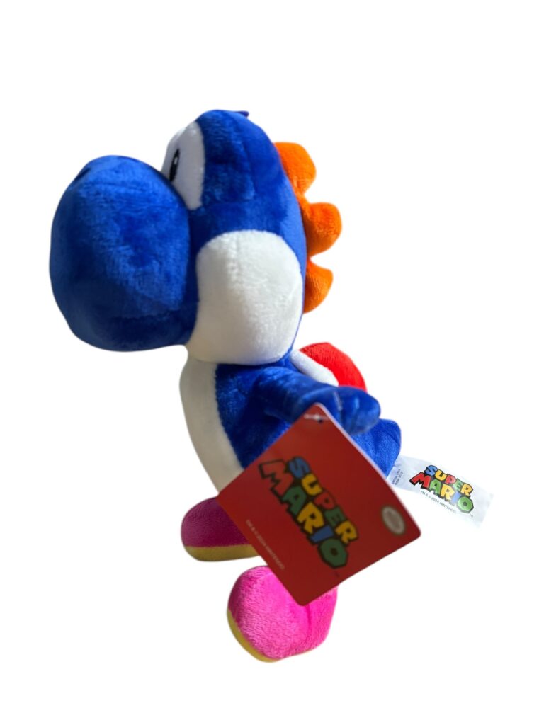 peluche yoshi bleu - 1