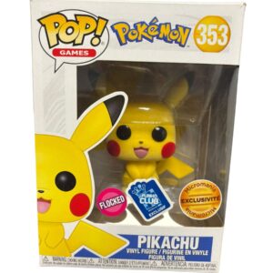 figurine pikachu flocked - 1
