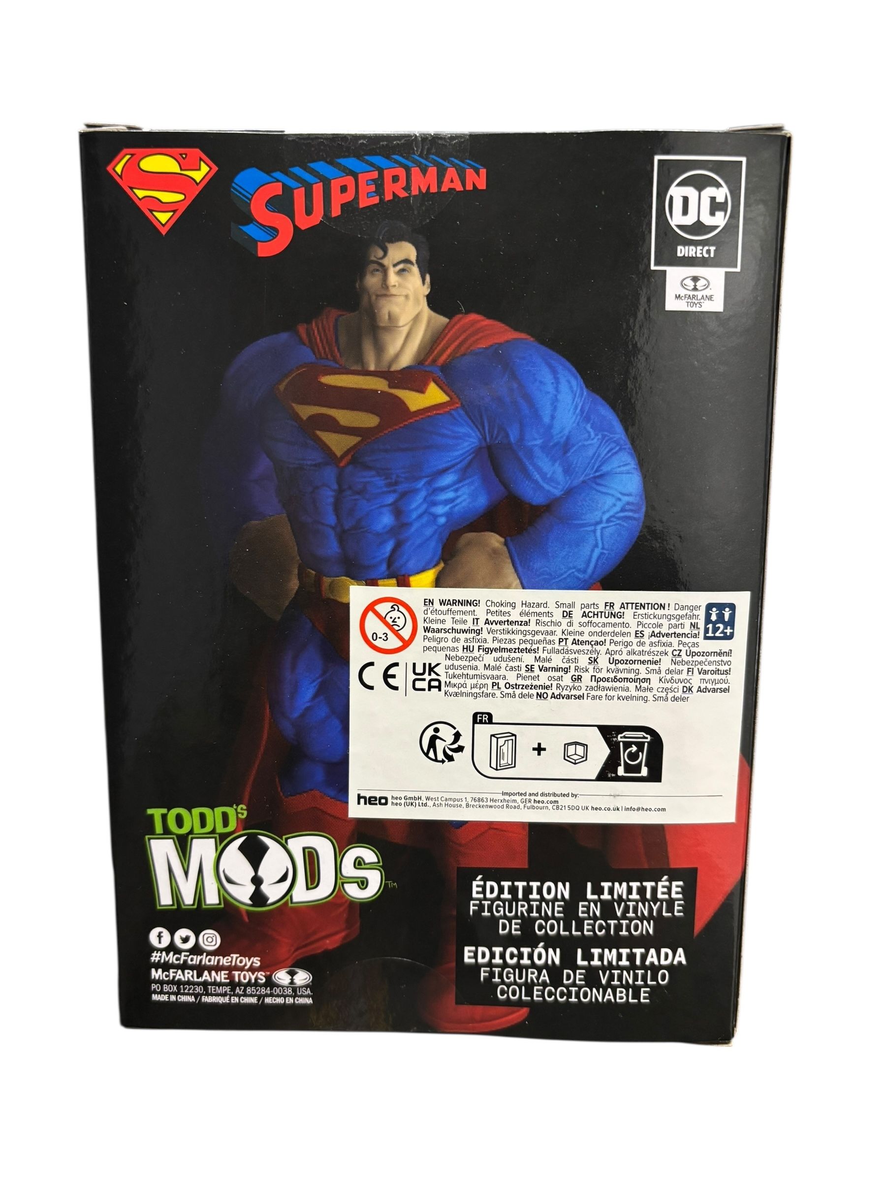 figurine superman todd mods - 2
