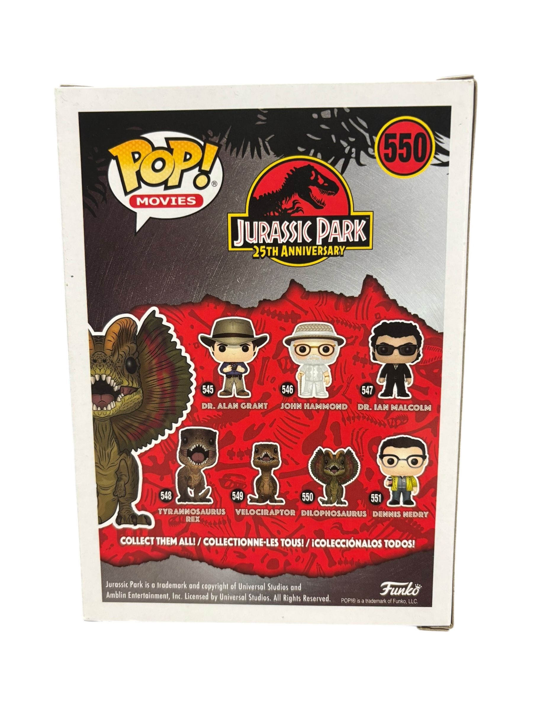 funko pop dilophosaurus chase - 2