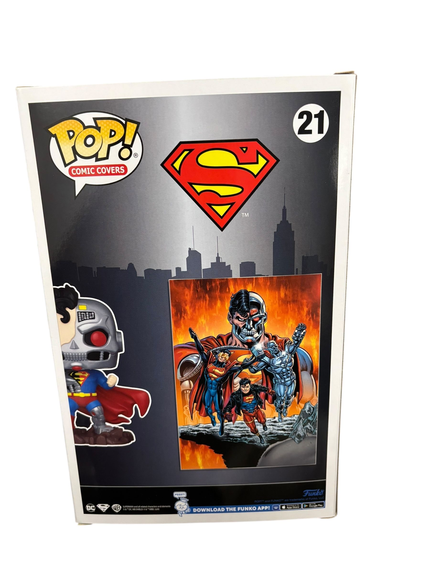 funko pop cyborg superman - 2