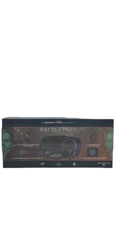 Battle Pack Assassin’s Creed Valhalla Casque, clavier, souris, tapis Ubisoft 1 Photoroom