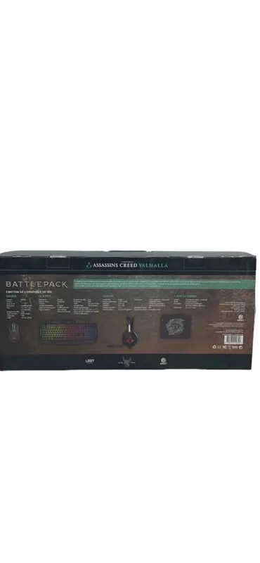 Battle Pack Assassin’s Creed Valhalla Casque, clavier, souris, tapis Ubisoft 5 Photoroom