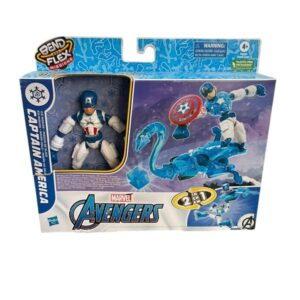 Bend and Flex Marvel Avengers Captain America mission de glace Hasbro 1