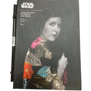 Cahier Notebook Star Wars Princess Leia + crayon Paladone 1