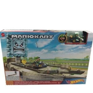 Circuit Hot Wheels Mario Kart coffret piste Thwomp Mattel 1
