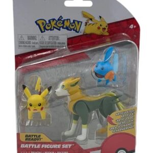 Coffret 3 figurines Pokémon Battle figures set Pikachu, Gobou, Fulgudog 1 Photoroom