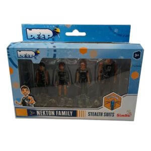 Coffret 4 figurines The Deep Nekton Family Stealth Suits Simba 1