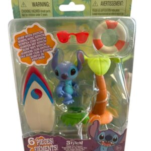 Coffret Disney Stitch ensemble de jeu Hang Ten 6 pièces Just Play 1