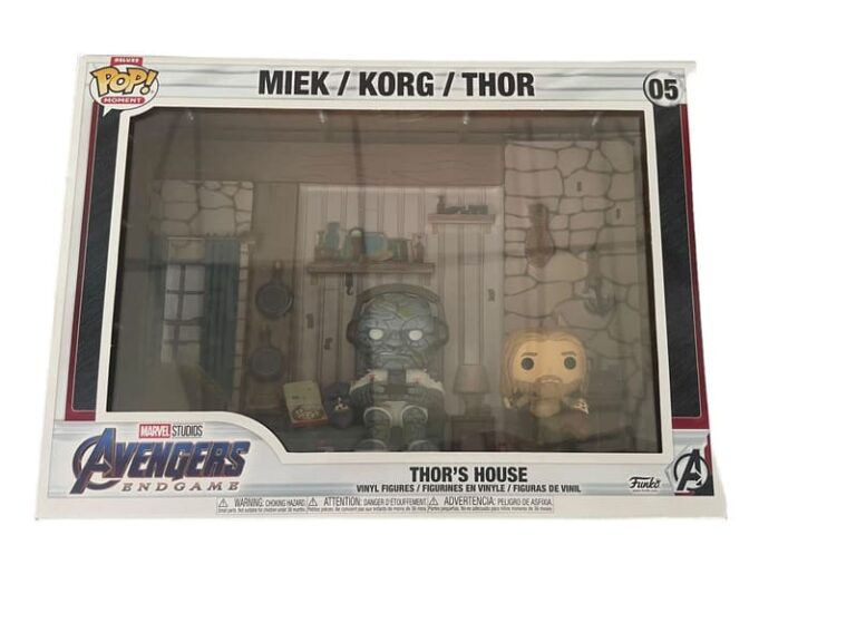 Coffret Funko Deluxe Pop Moment Marvel Avengers Endgame Miek : Korg : Thor Thor House 05 1