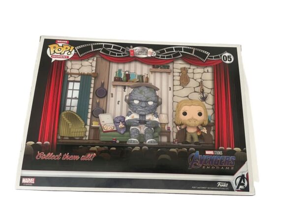 Coffret Funko Deluxe Pop Moment Marvel Avengers Endgame Miek : Korg : Thor Thor House 05 2