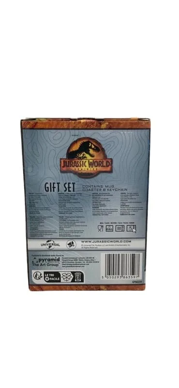 Coffret Gift Mug Set Jurassic World 2 Photoroom