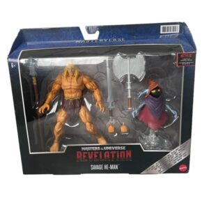 Coffret Masters Of The Universe Révélation Savage He Man et Orko Mattel 1