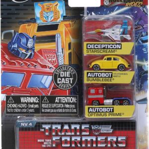 Coffret Nano Transformers Jada 3 véhicules miniatures métal 1