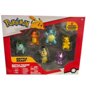 Coffret Pokémon Battle Figure multi Pack x6 figurines Jazwares 1