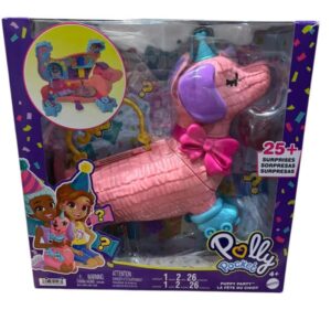 Coffret Polly Pocket la fête du chiot 25 surprises Mattel 1