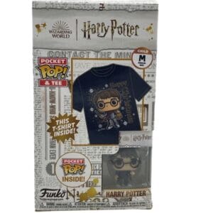 Coffret T Shirt Taille M + Figurine Funko Pop Harry Potter 1