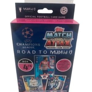 Coffret Topps Match Attax Road to Madrid UEFA Champions League 19 4:4 1 Photoroom