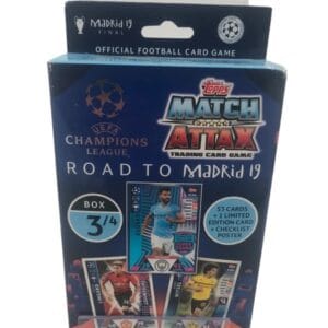 Coffret Topps Match Attax Toad To Madrid 19 UEFA Champions League 3:4 1 Photoroom