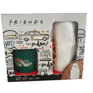 Coffret cadeau Mug : Tasse + tablier de cuisine F.R.I.E.N.D.S Paladone 1