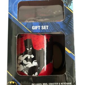 Coffret cadeau Mug : tasse + porte clés Dc Comics Batman 1