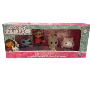 Coffret de 4 figurines Dreamworks Gabby’s Dollhouse Spin Master 1