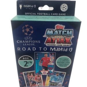Coffret de cartes Topps Match Attax Road to Madrid 2019 UEFA Champions League 2:4 1 Photoroom