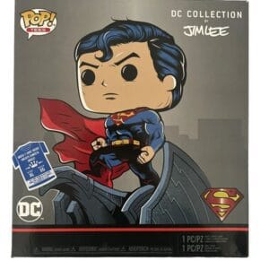 Coffret figurine Funko Pop + T Shirt XL Dc Comics Collection By Jim Lee Super Man 1