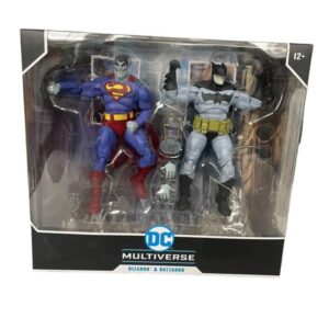Coffret figurines Dc Comics Multiverse Bizarro & Batzarro Mc Farlane Toys 1