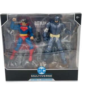 Coffret figurines Dc SuperMan Vs Armored Batman Mac Farlane 1