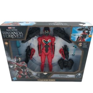 Coffret figurines Marvel Black Panthère Wakanda Forever Iron Heart Hasbro 1