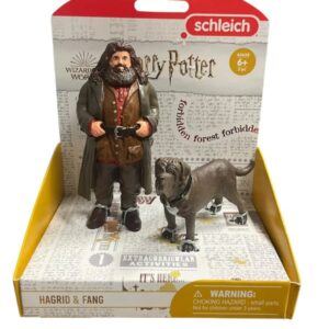 Coffret figurines Schleich Harry Potter Hagrid & Fang 1