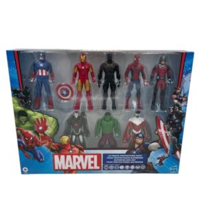 Coffret pack protecteurs suprêmes 8 figurines Marvel Hasbro 1