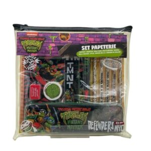 Coffret set papeterie Teenage mutant Ninja Turtles Mutant Mayhem 1 Photoroom