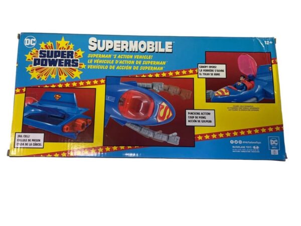 Dc Comics Super Powers Supermobile Superman’s Action Véhicle McFarlane Toys 1 18 2