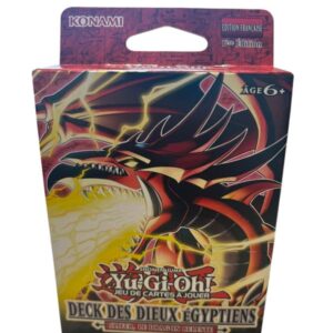 Deck cartes Yu Gi Oh Deck des dieux Égyptiens Slifer, le dragon céleste Konami 1