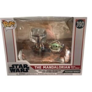 Diorama figurine Funko Pop Star Wars The Mandalorian with the Chil 390 1