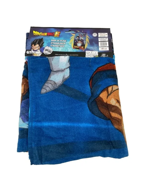 Drap : Serviette Dragon Ball Super 70 x 140 cm 2