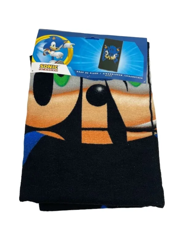 Drap : Serviette Sonic The Hedgehog 70 x 140 cm 1