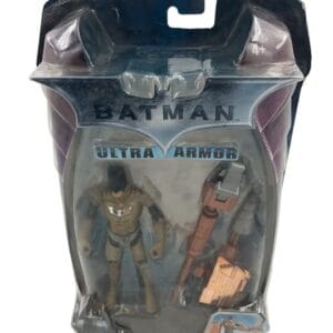 Figurine Batman Ultra Armor attaque perceuse Mattel action figure 1