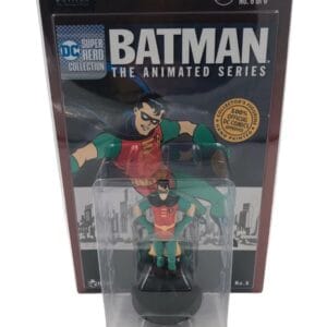 Figurine DC Comics the animated series Dc super hero collection Robin + magazine Eaglemoss Hero Collector 1
