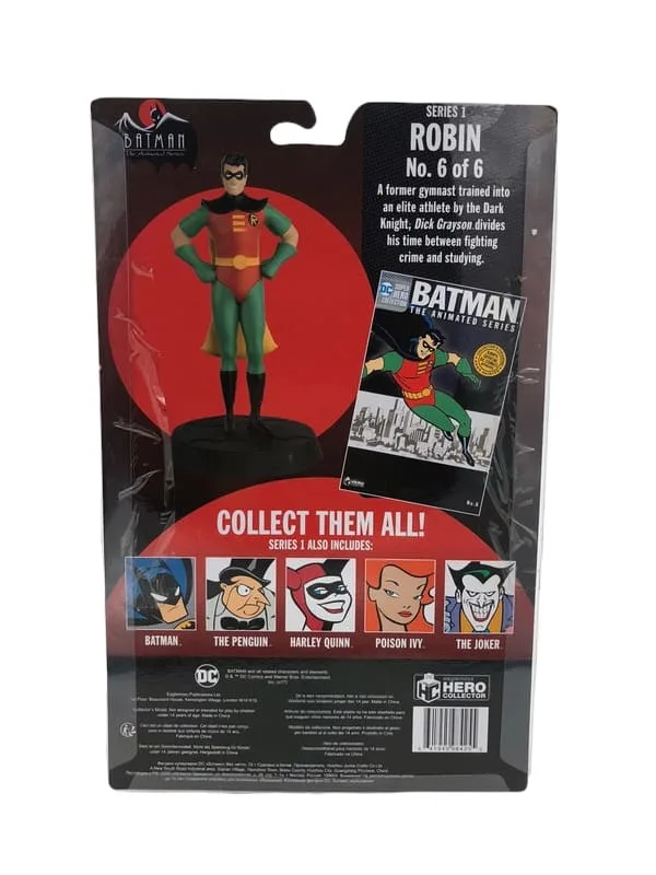 Figurine DC Comics the animated series Dc super hero collection Robin + magazine Eaglemoss Hero Collector 2