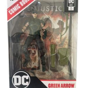 Figurine Dc Comics Green Arrow 18 cm + comic Book McFarlane Toys 1