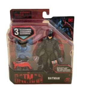 Figurine Dc Comics The Batman + accessoires 12 cm Spin Master neuf 1