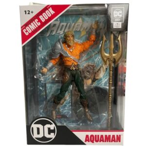 Figurine Dc Direct Page Punchers Aquaman 18 cm + Comic Book McFarlane Toys 1